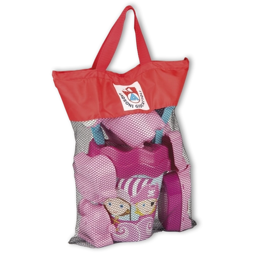 Androni Ensemble de plage pirates dans un sac de voyage – Rose