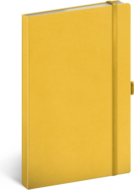 Gelijnd notitieboek NOTIQUE geel 13 × 21 cm