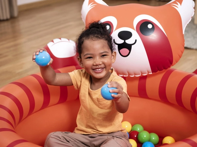 Red Panda Ball Pit with Balls