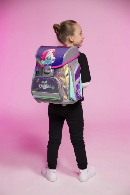 Ergonomische schoolrugzak Oxybag Ocean Rainbow