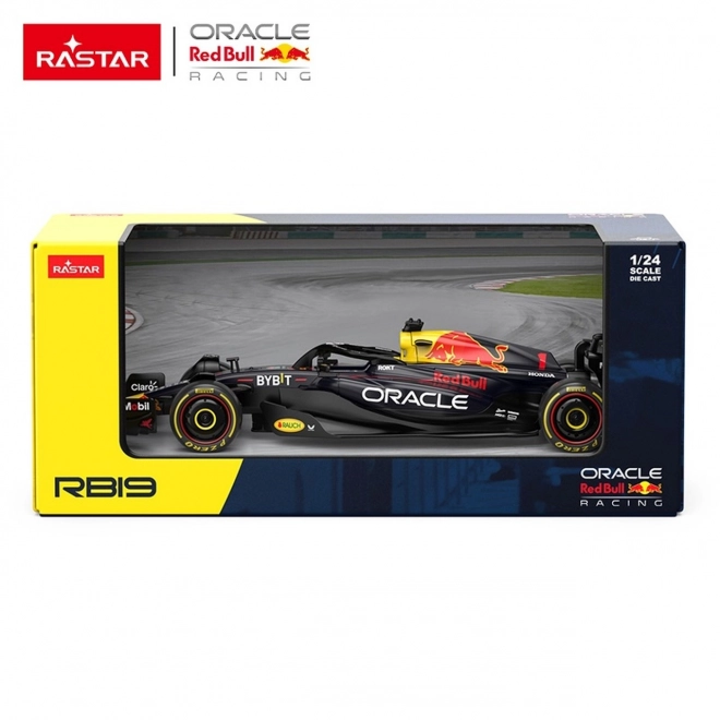 Metalen auto 1:24 Red Bull F1 RB19 RASTAR