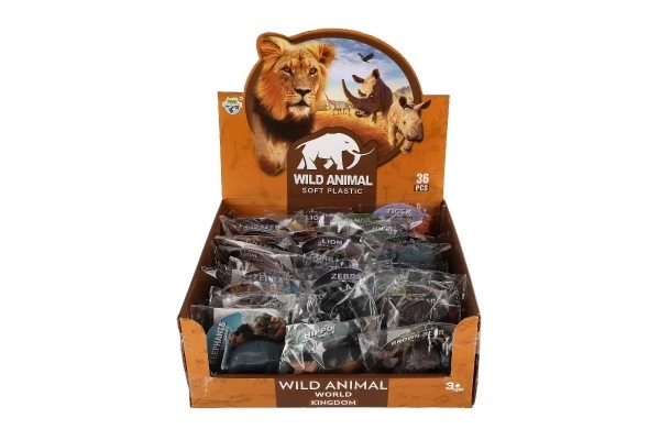 Safari Dieren ZOO plastic mini figuren