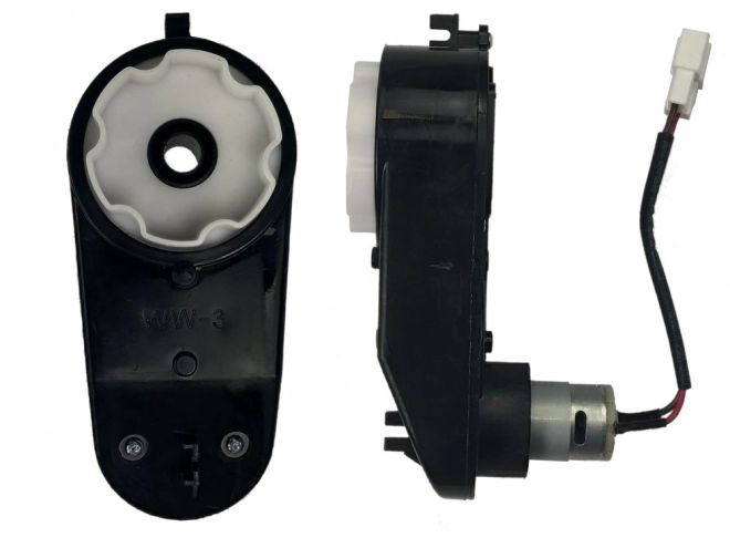 Wegmotor met versnellingsbak 12V 16000 tpm