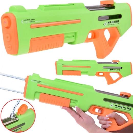 Elektrisch waterpistool met dubbele nozzle