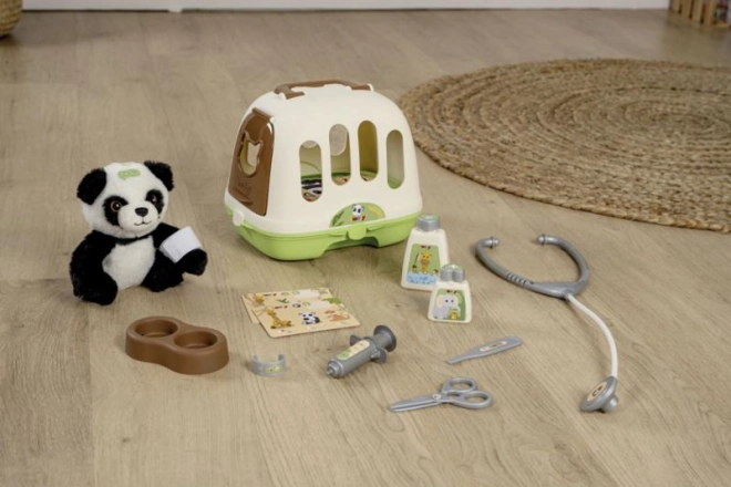 2-in-1 koffer: draagkooi én verrijdbare dierenartskoffer