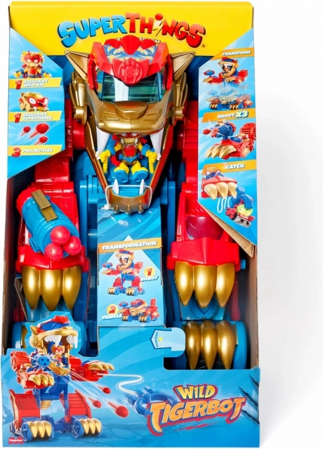 Speelset SuperThings Wild Tigerbot