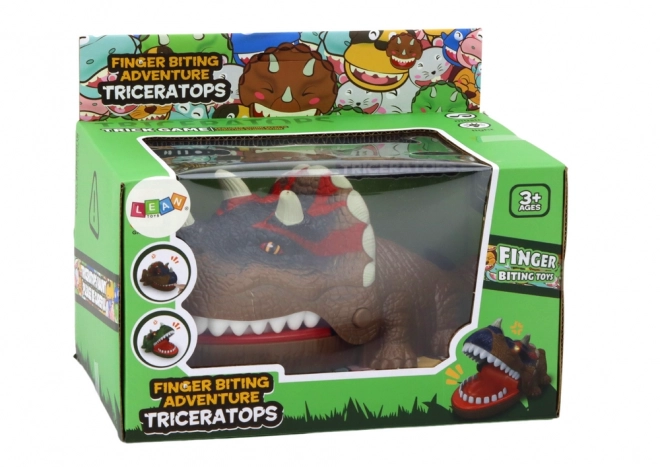 Beißender Dinosaurier Triceratops