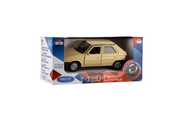 Modelauto Škoda Favorit van Welly