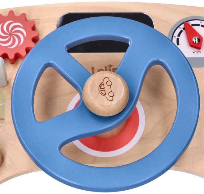 Houten stuur voor kind