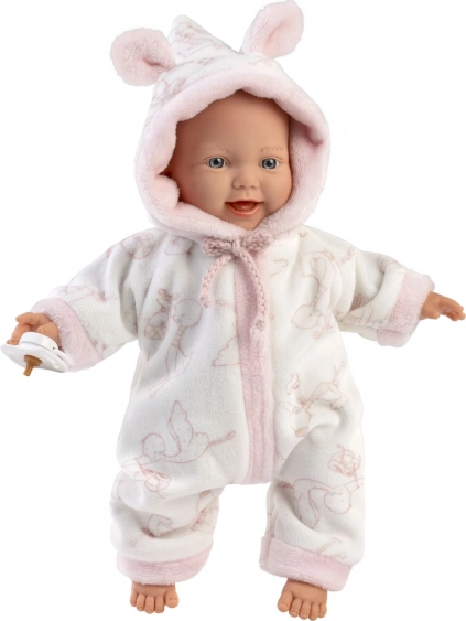 Llorens Little Baby realistic doll baby with soft fabric body