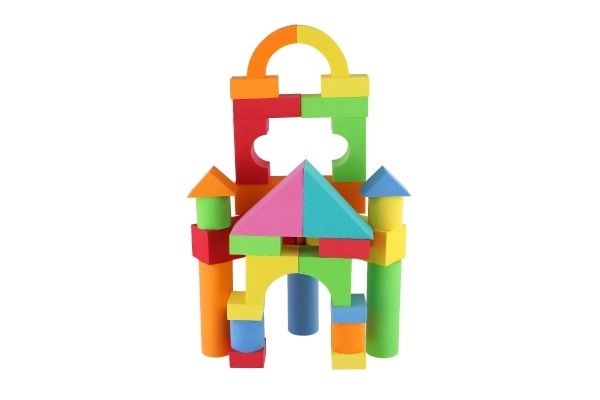 Colorful Foam Construction Set for Children