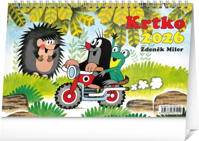 Desk Calendar Krtko 2026