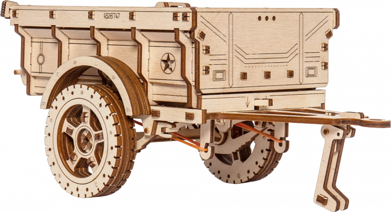 Détails réalistes et attelage pour Jeep 4x4