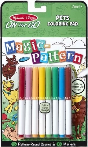 Magisches Ausmalbuch Haustiere Melissa & Doug