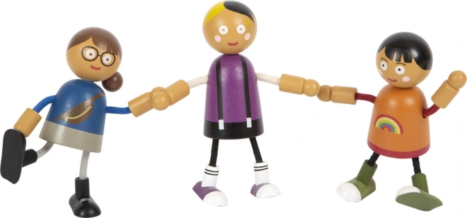Small Foot Buigbare poppenfamilie met kind