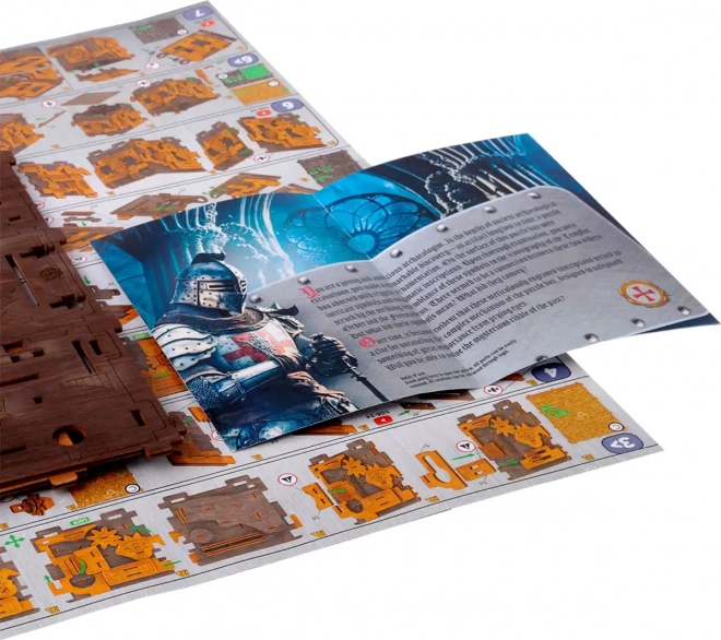 Houten puzzeldoos escape room 149 stukjes