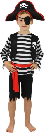 Kinder-Piratenkostüm – S