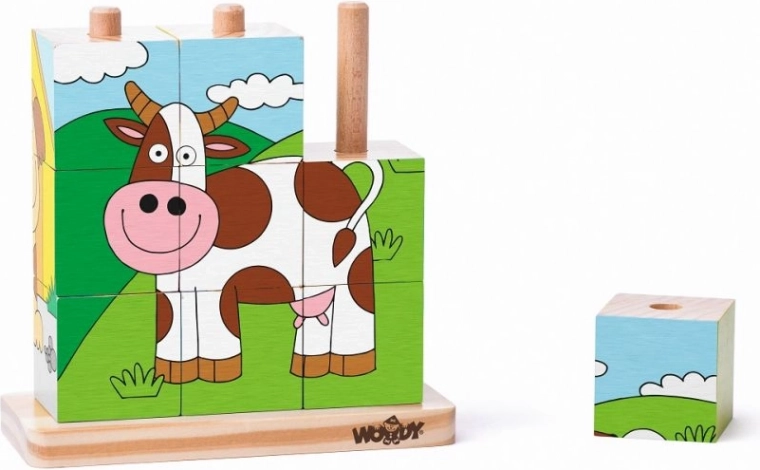 Einfaches Stapeln und Zusammenbauen