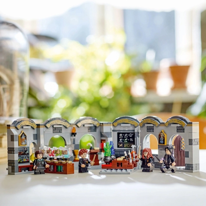 Vier LEGO Harry Potter minifiguren