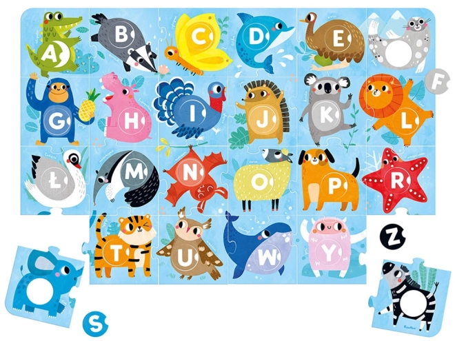 CzuCzu Large Puzzle with Hole Alphabet