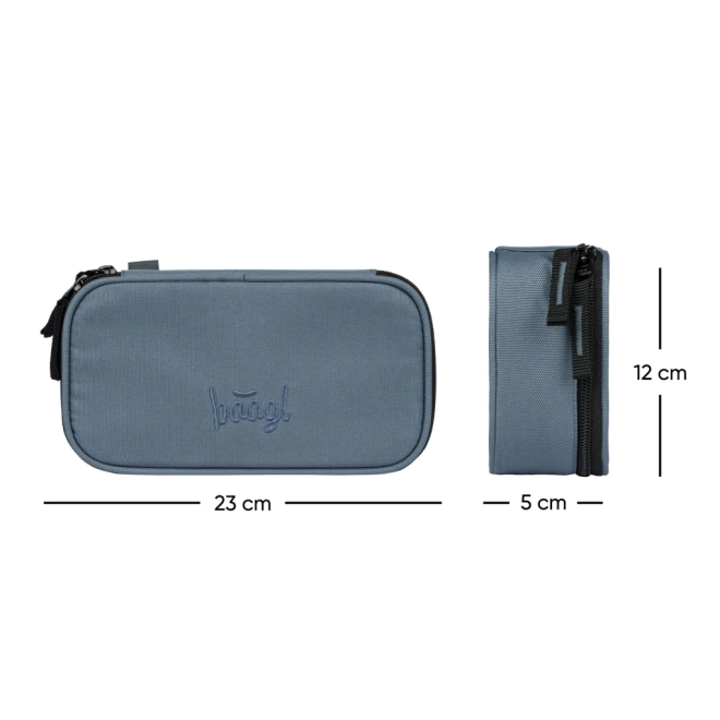 Trousse scolaire Baagl Skate Dust Blue