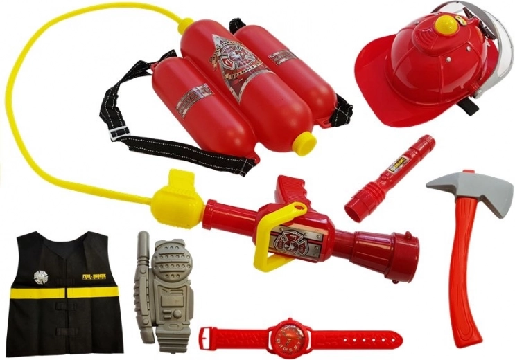 Complete firefighter gear in one package