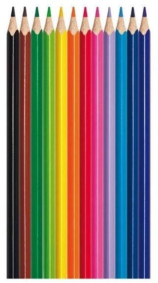 MAPED Driekantige Kleurpotloden Color'Peps 12 stuks