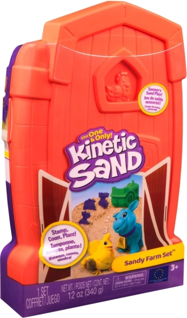 Kinetic Sand Zandboerderij – eerste boerderijspeelset