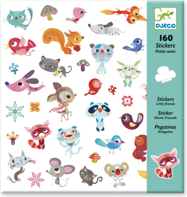 DJECO Stickers dierenvrienden