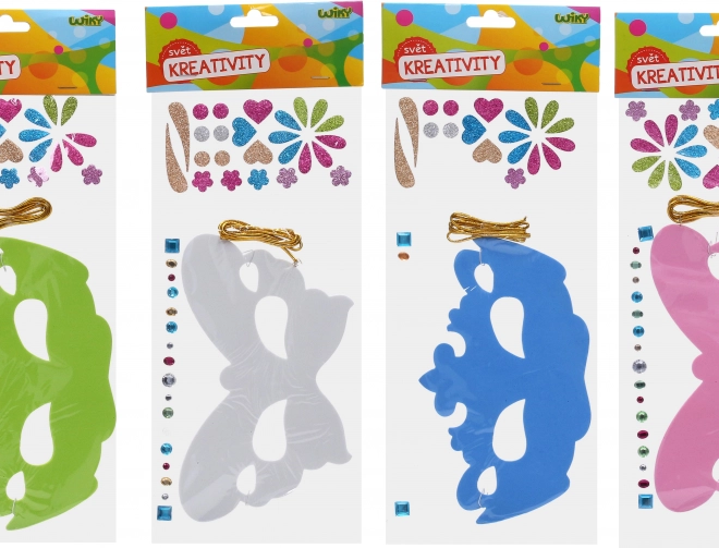 Creative Set – Make Your Own Mask with String and Decorations