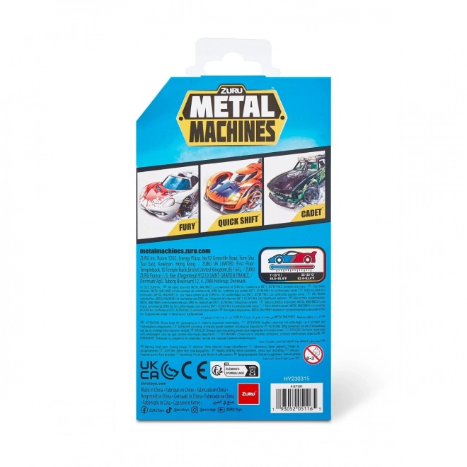 ZURU Metal Machines - Verpakking van 3 kleurveranderende autootjes