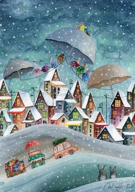 Puzzel ART PUZZLE Winterverhaal 260 stukjes