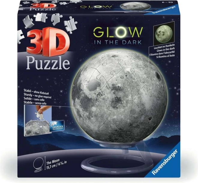 Ravensburger 3D Glowing Puzzle Moon