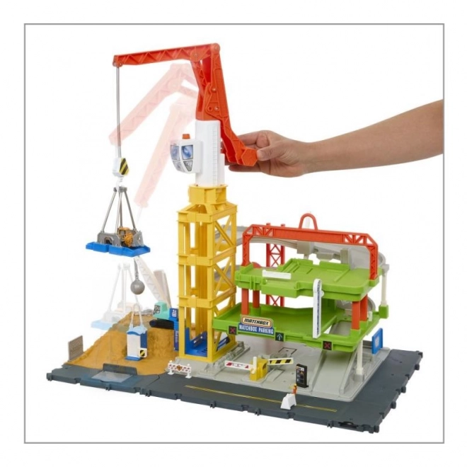 Matchbox Constructiezone met lichten en geluiden