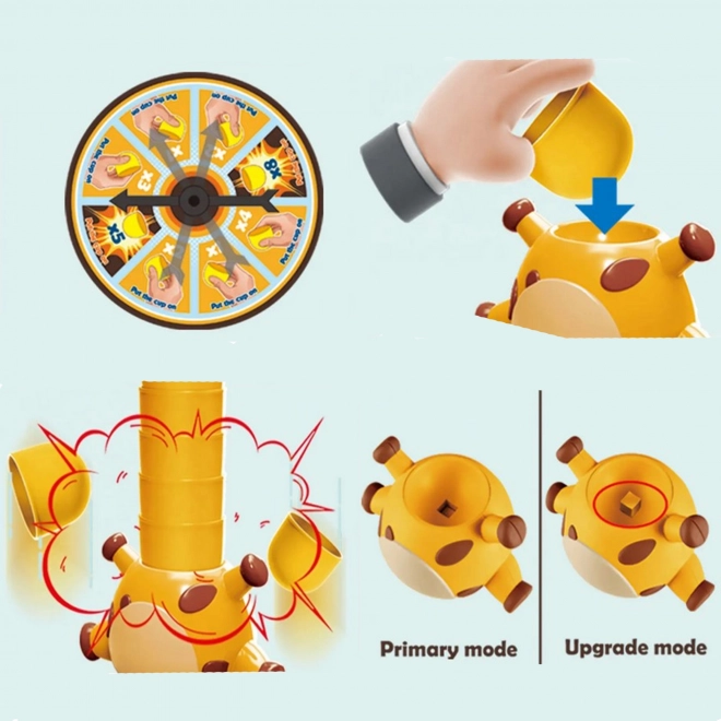 Stacking Game Giraffe by WOOPIE