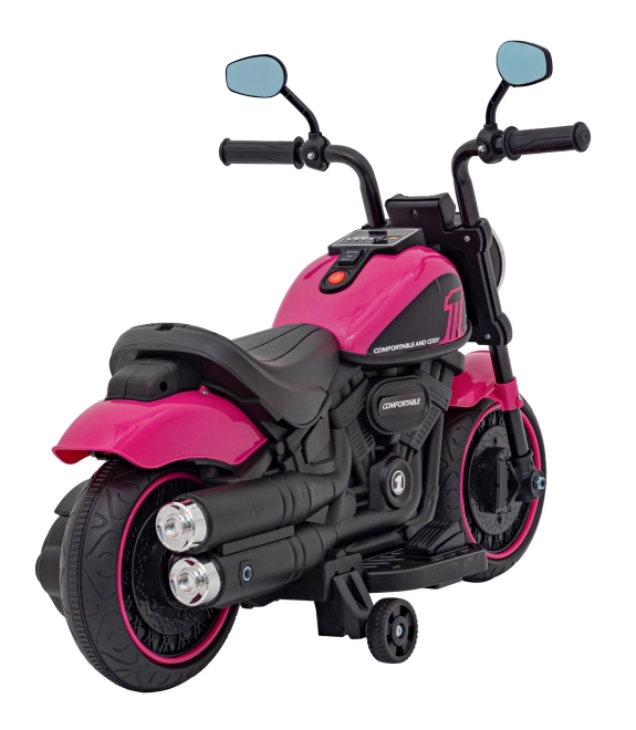 Motorrad Chopper FASTER – Rosa