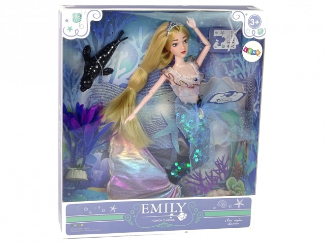 Pop Emily - zeemeermin Groene accessoires