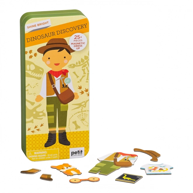 Magnetisches Puzzle Archäologe für Kinder