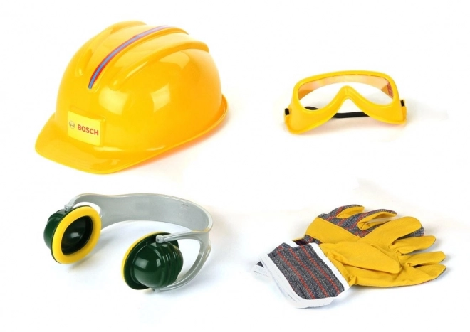 Bosch Workshop Tool Accessories Set for Kids with Helmet