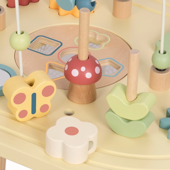 Wooden Activity Table Safari TOOKY TOY