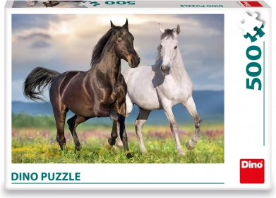 Realistic horse motif