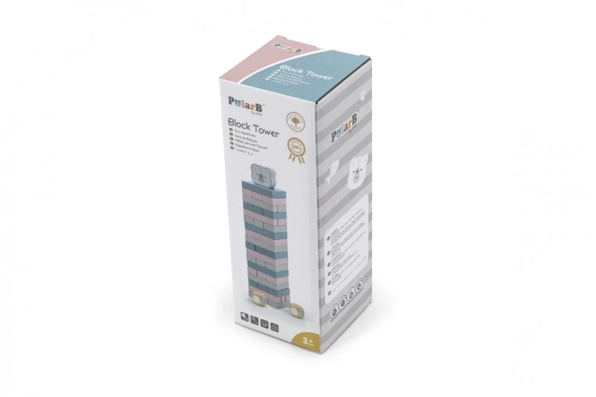 Houten toren 54 stuks