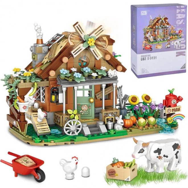 Creatieve Bouwset Boerderij Tuin Boerderij 899 elem ZA5344