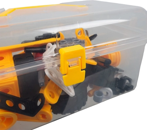 Portable box with sturdy handle