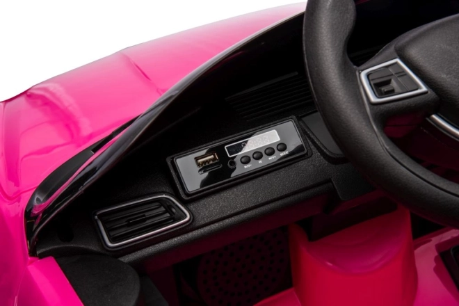 Accu auto Maserati Ghibli roze