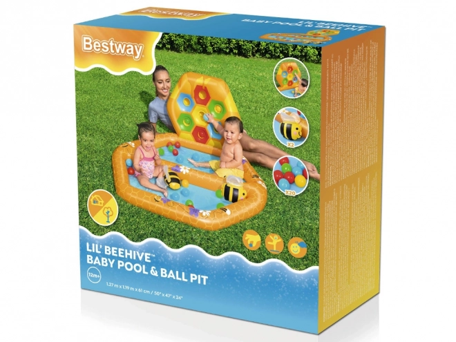 Spielbecken für Babys mit Bällen PZČELKY