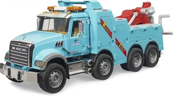 Bruder MACK Granite bergings- en sleepwagen met geluid en licht