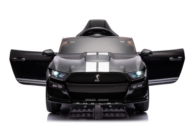 Ford Mustang GT500 Shelby zwart op batterijen