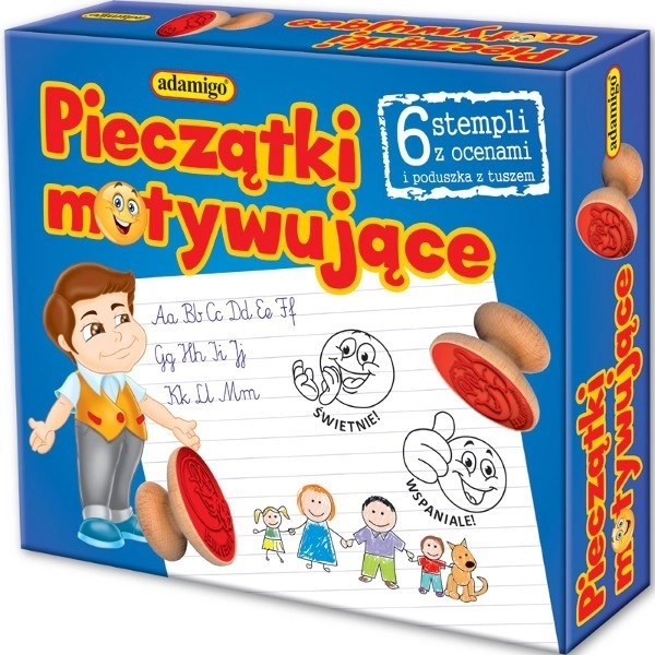 Tampons de motivation Adamigo pour enfants