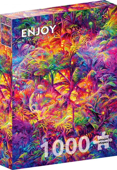 Geniet puzzel Tapijt van de jungle 1000 stukjes